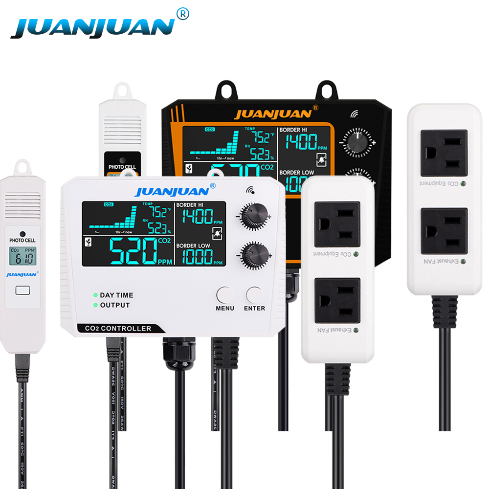 0 ~ 5000 ppm CO2-Controller LC – Smart Garden Greenhouse Bewertung und Preis