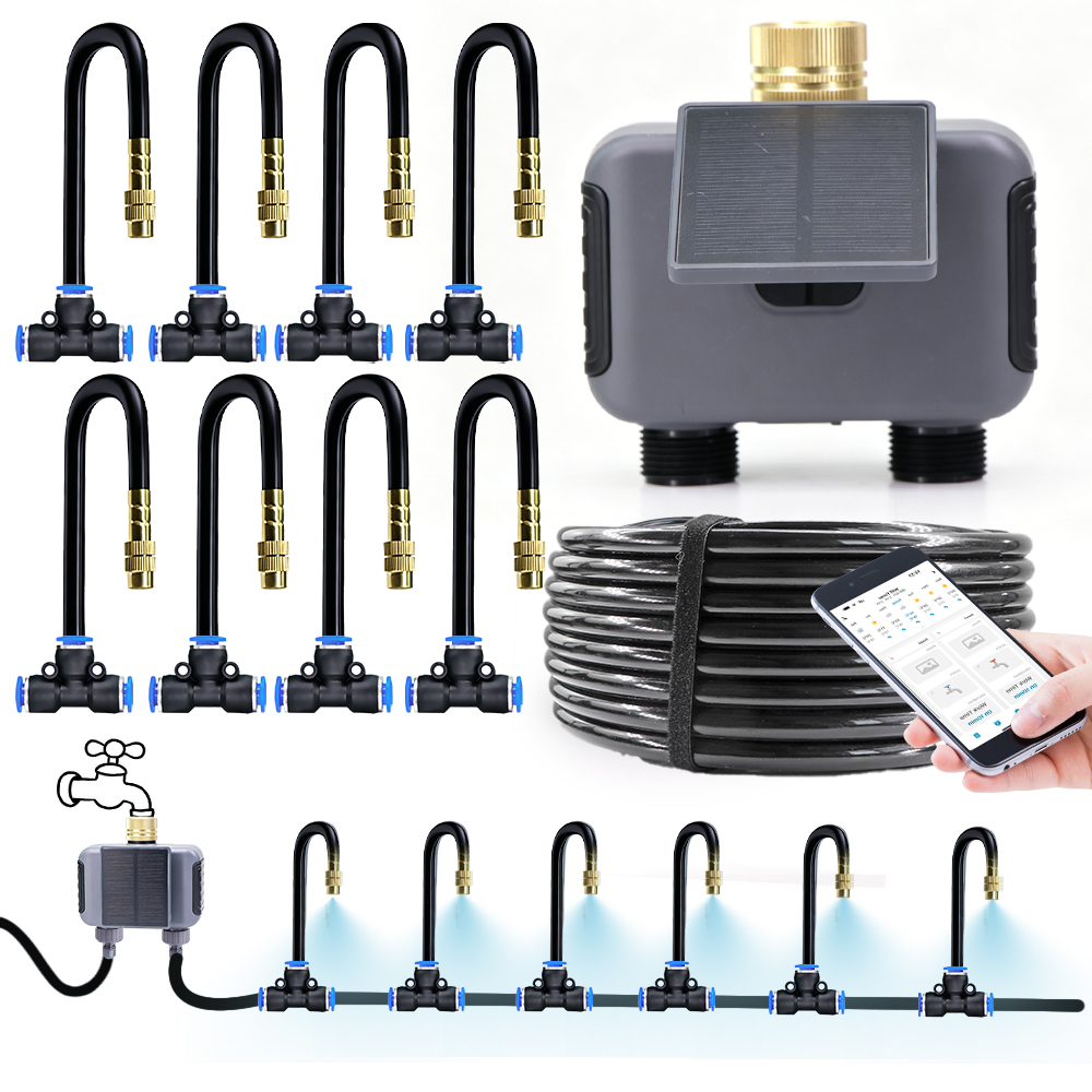 2-Wege Solarbetriebenes WLAN-B – Smart Garden Monitoring System Bewertung und Preis
